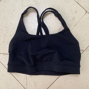 Lululemon energy bra size 4 Black a/b cup